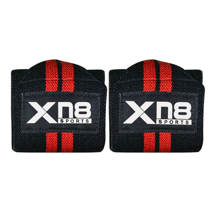 Xn8 Sports Weightlifting Wrist Support Red