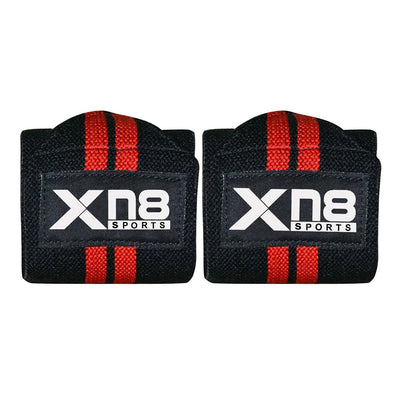 Xn8 Sports Weightlifting Wrist Support Red