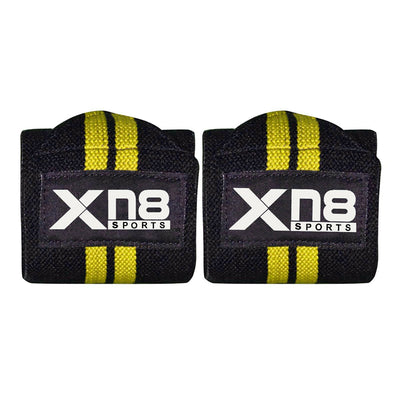 Xn8 Sports Weightlifting Wrist Support Yellow