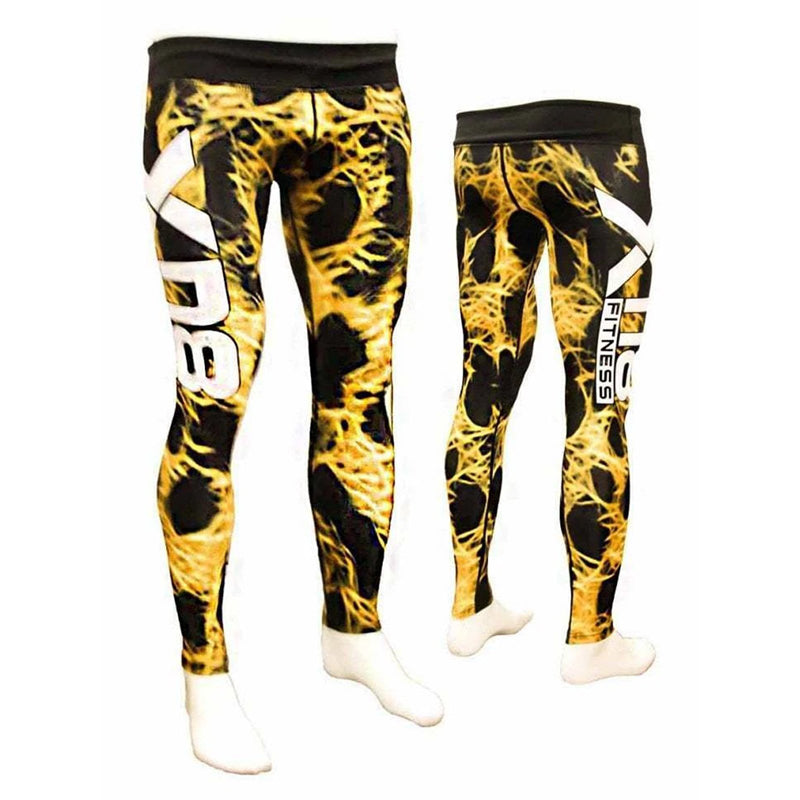 Xn8 Sports Womens Leggings Yellow