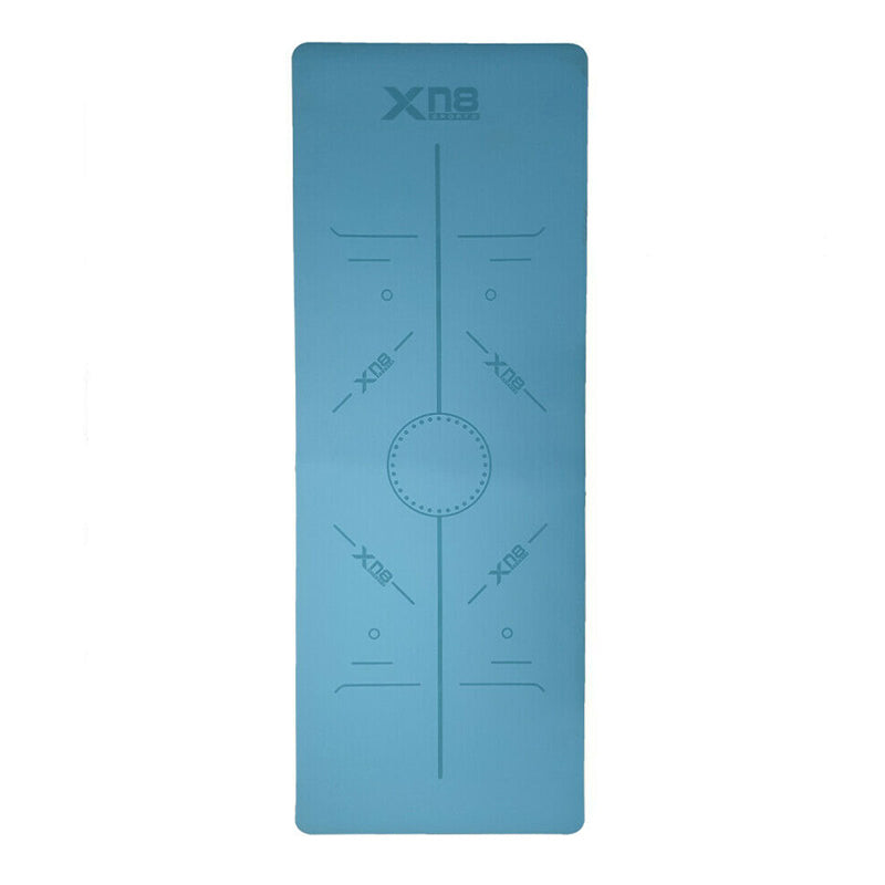 Xn8 Sports Yoga Mat Rubber Blue
